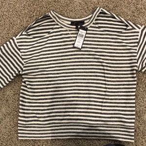 Bcbgmaxazria sweatshirt with cold shoulder